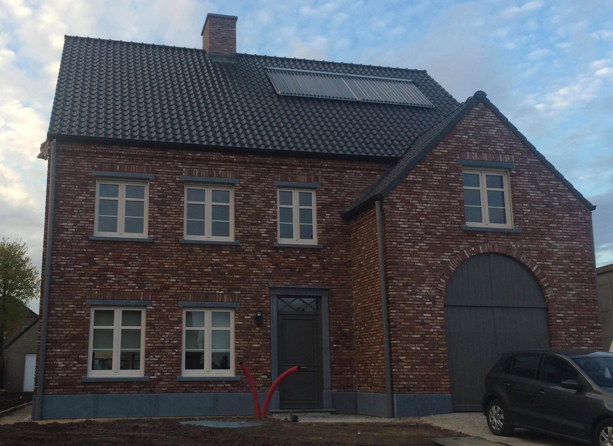 Nieuwbouwwoning in gevelsteen